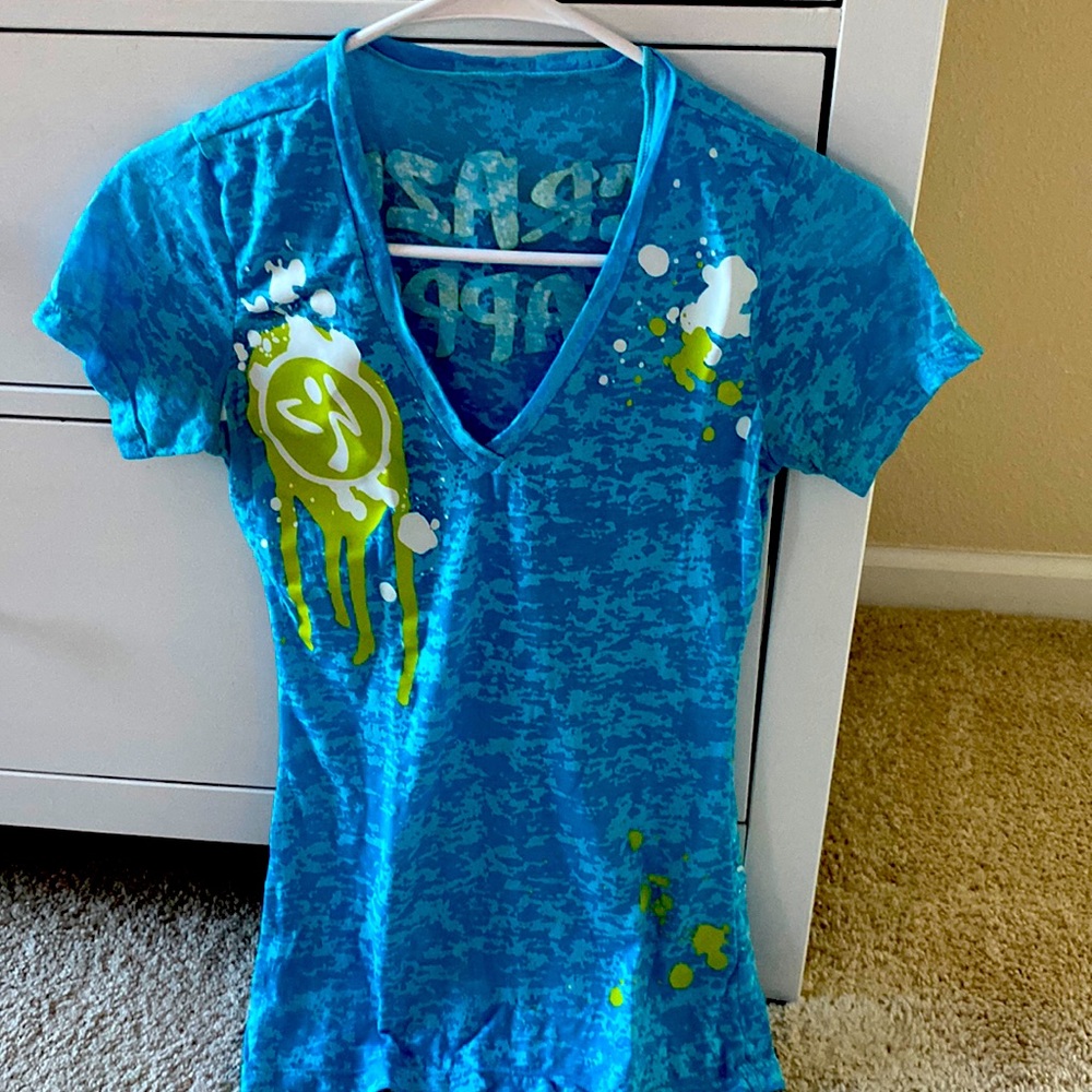 Aqua Zumba T-shirt Small good condition